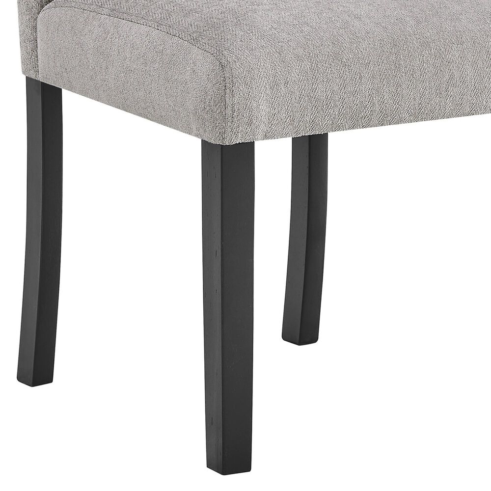 Crown Mark Forana Dining Side Chair in Black, , large