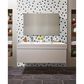 MS International Domino Black and White 1" x 1" Hexagon Mosaic Sheet, , large