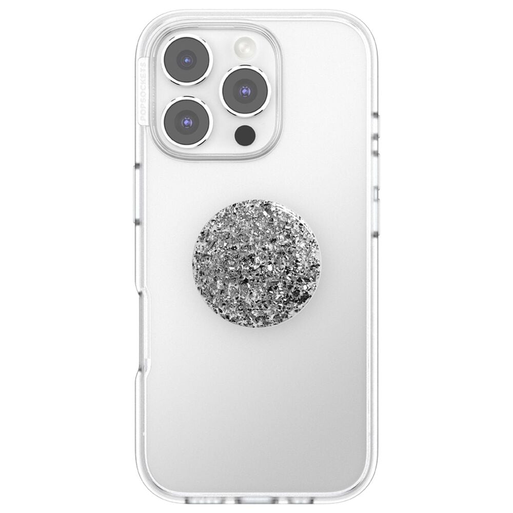 PopSockets PopGrip in Confetti Foil Silver, , large