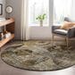 Dalyn Rug Company Trevi TV15 8" Round Mocha Area Rug, , large
