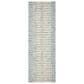 Chris Loves Julia x Loloi Chris 2"6" x 11"6" Ivory and Denim Runner, , large