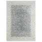 Nourison Grand Street Ivory and Blue 5"3" x 7"3" Area Rug, , large