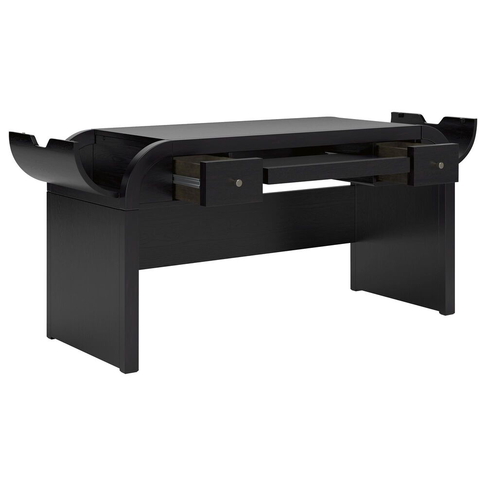Ashley Rowanbeck 60&quot; Writing Desk in Black, , large