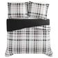 Pem America Charlotte Plaid 3-Piece Full/Queen Microfiber Comforter Set in Multicolor, , large