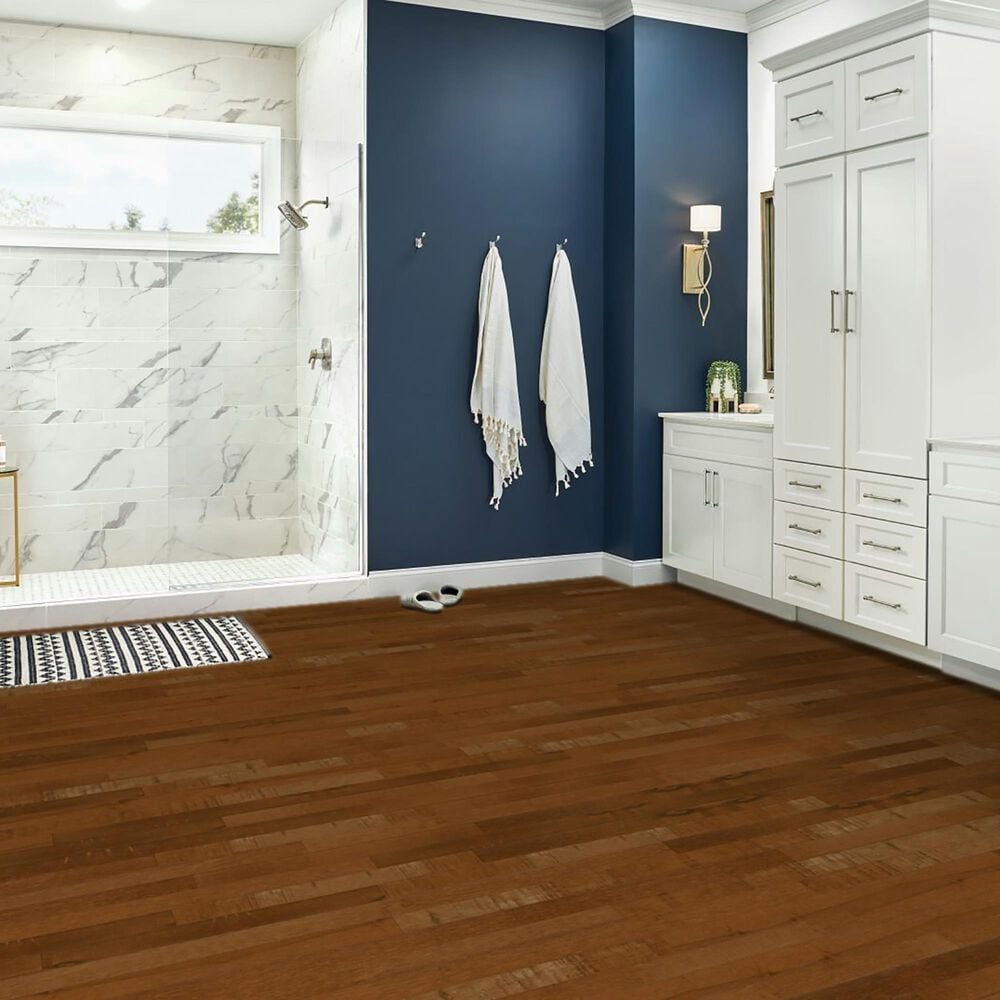 Hartco Prime Harvest Spice Brown Medium Gloss Maple 3 1/4&quot; Solid Hardwood, , large
