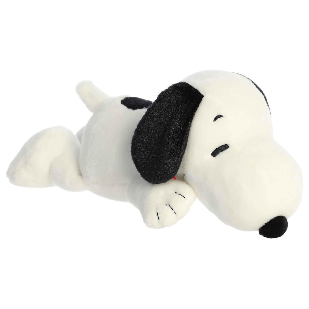Aurora Peanuts 18.5" Snuggle Snoopy Plush in White, , large