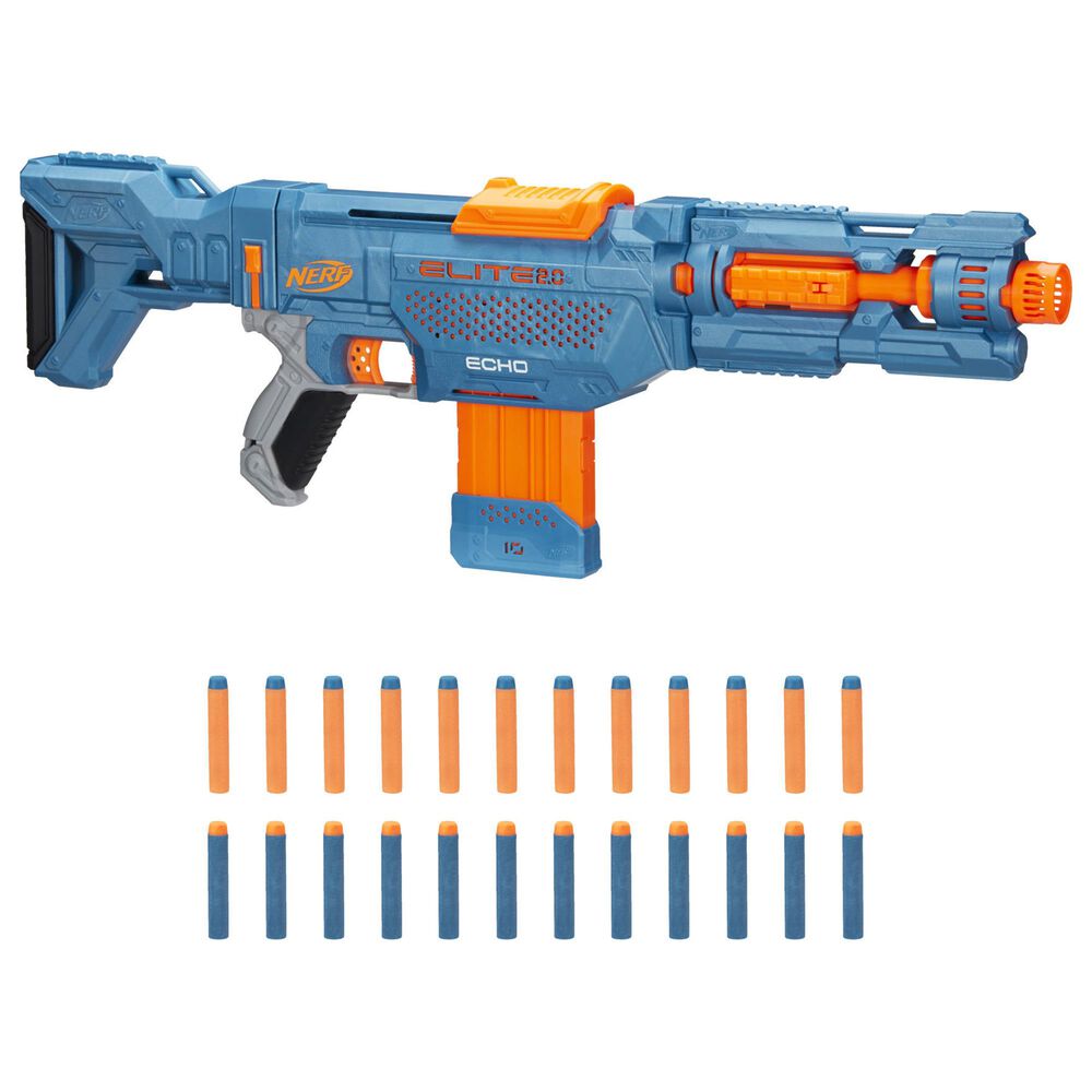 Nerf 2.0 Echo CS-10 Blaster, 24 Darts, , large