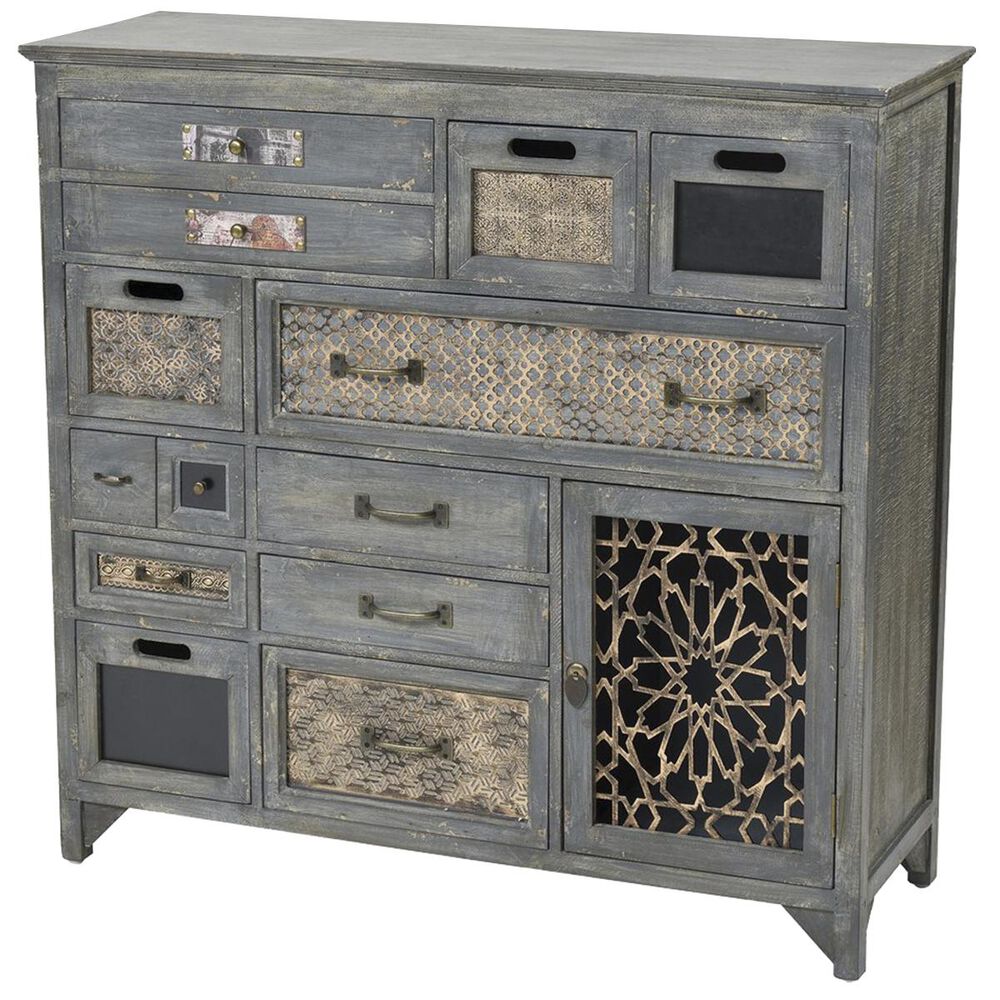 Stein World Topanga Cabinet in Antique Grey, , large