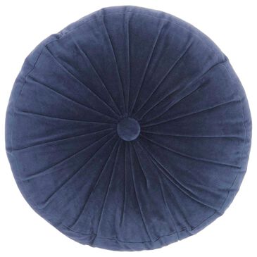 Nourison Life Styles 16" x 16" Throw Pillow in Navy, Blue, large