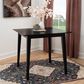 Linon Home Decor Cadence Counter Height Table in Black - Table Only, , large