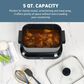 Excalibur 5-Quart Versatility Slow Cooker in Silver, , large