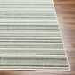 Surya Eagean EAG-2422 Grass Green, Ivory, Dark Green and Seafoam 8"10" x 12" Indoor/Outdoor Area Rug, , large