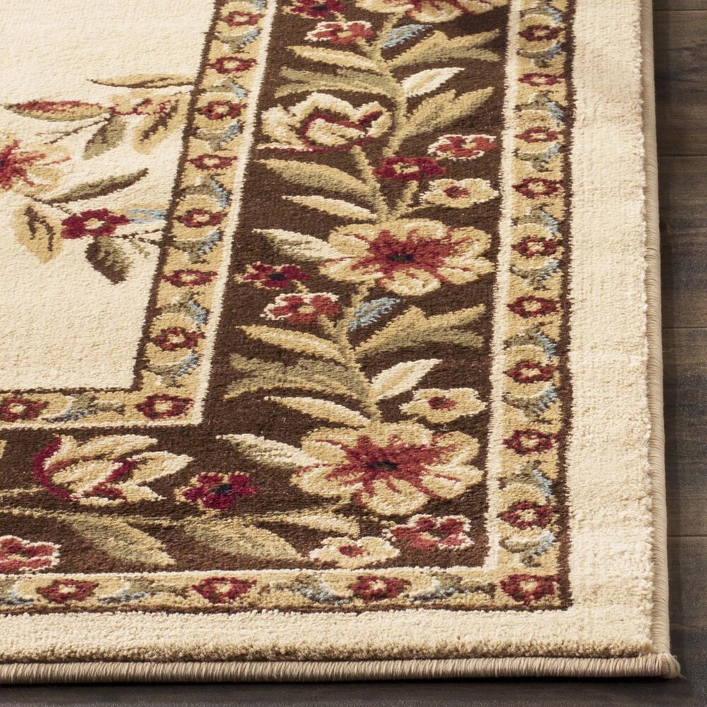 Safavieh Lyndhurst LNH557 2&#39;3&quot; x 12&#39; Ivory and Brown Runner, , large