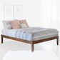 Linden Boulevard Portix Queen Platform Bed in Walnut, , large