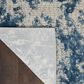 Nourison Rustic Textures RUS16 Grey and Blue 6" x 9" Area Rug, , large