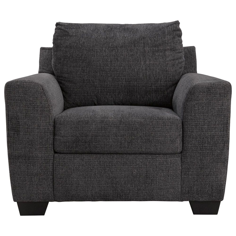 Ashley Loreo Arm Chair in Ebony, , large