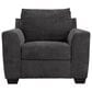 Ashley Loreo Arm Chair in Ebony, , large