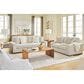 Ashley Conlee Pike Stationary Loveseat in Linen, , large