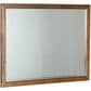 Mayberry Hill Malibu Dresser Mirror in Walnut, , large