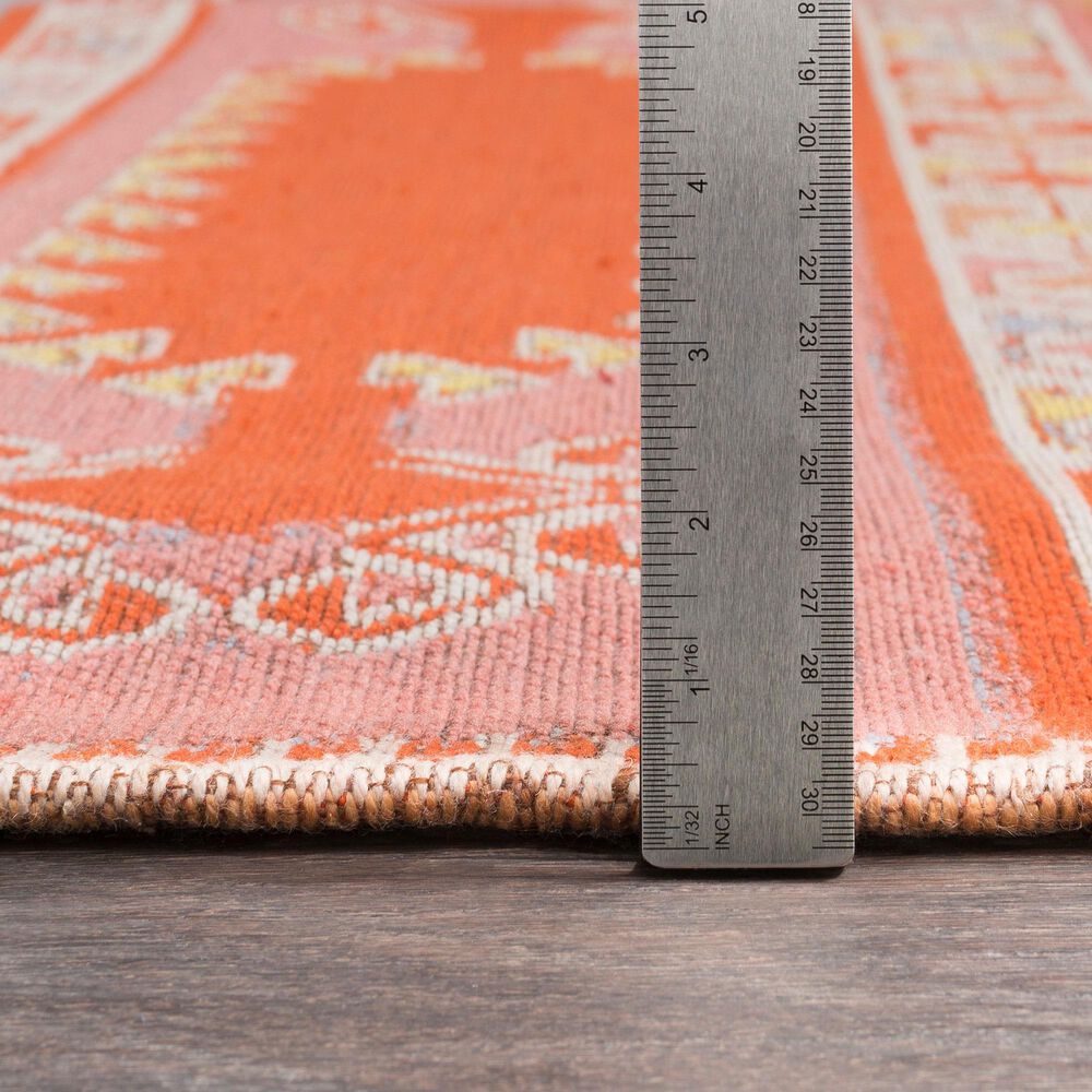Surya Sajal 2&#39; x 3&#39; Brick Red, Camel, Ivory, Rose, Light Blue and Mustard Area Rug, , large