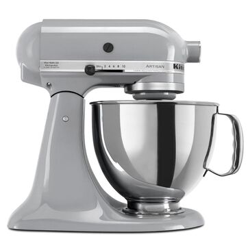 KitchenAid 5 Quart Artisan Stand Mixer in Silver, , large
