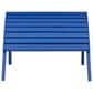 Linon Home Decor Adirondack Patio Ottoman in Blue, , large