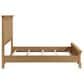 New Heritage Design Sunstone Queen Panel Bed in Honey, , large