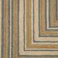 Chris Loves Julia x Loloi Alfie Natural and Multicolor 3"6" x 5"6" Area Rug, , large