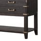 Lexora Home Norwalk 72" Double Bathroom Vanity in Brown Oak with White Carrara Marble Top and Rectangular Sinks, , large