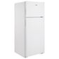 Hotpoint 17.5 Cu. Ft. Recessed Handle Top-Freezer Refrigerator in White, , large