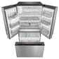 Midea 29.3 Cu. Ft. French Door Refrigerator with Dual Ice Maker in Stainless Steel, , large