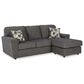 Ashley Cascilla Stationary Sofa Chaise in Slate, , large