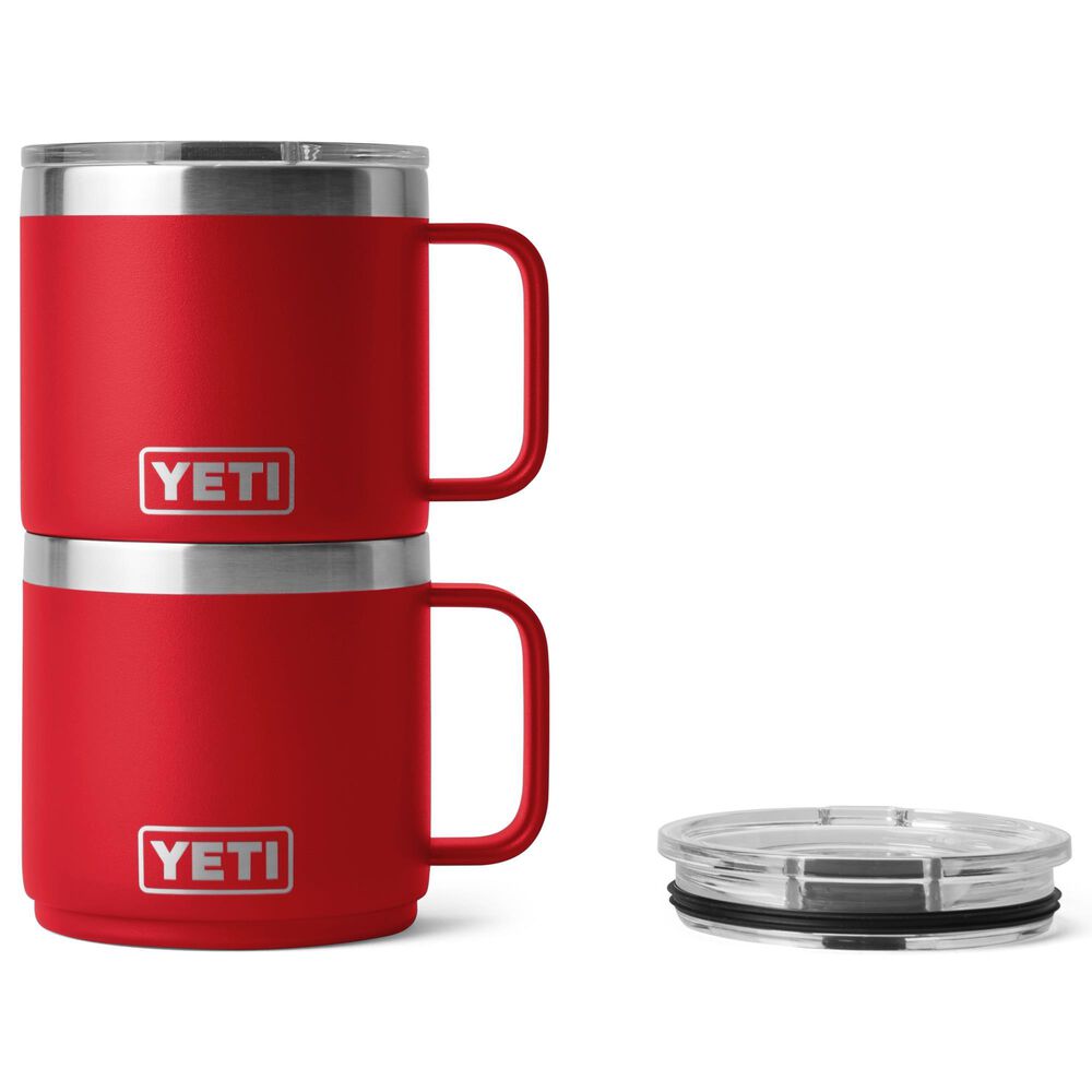 YETI Rambler 14 Oz Mug 2.0 with MagSlider Lid in Rescue Red, , large