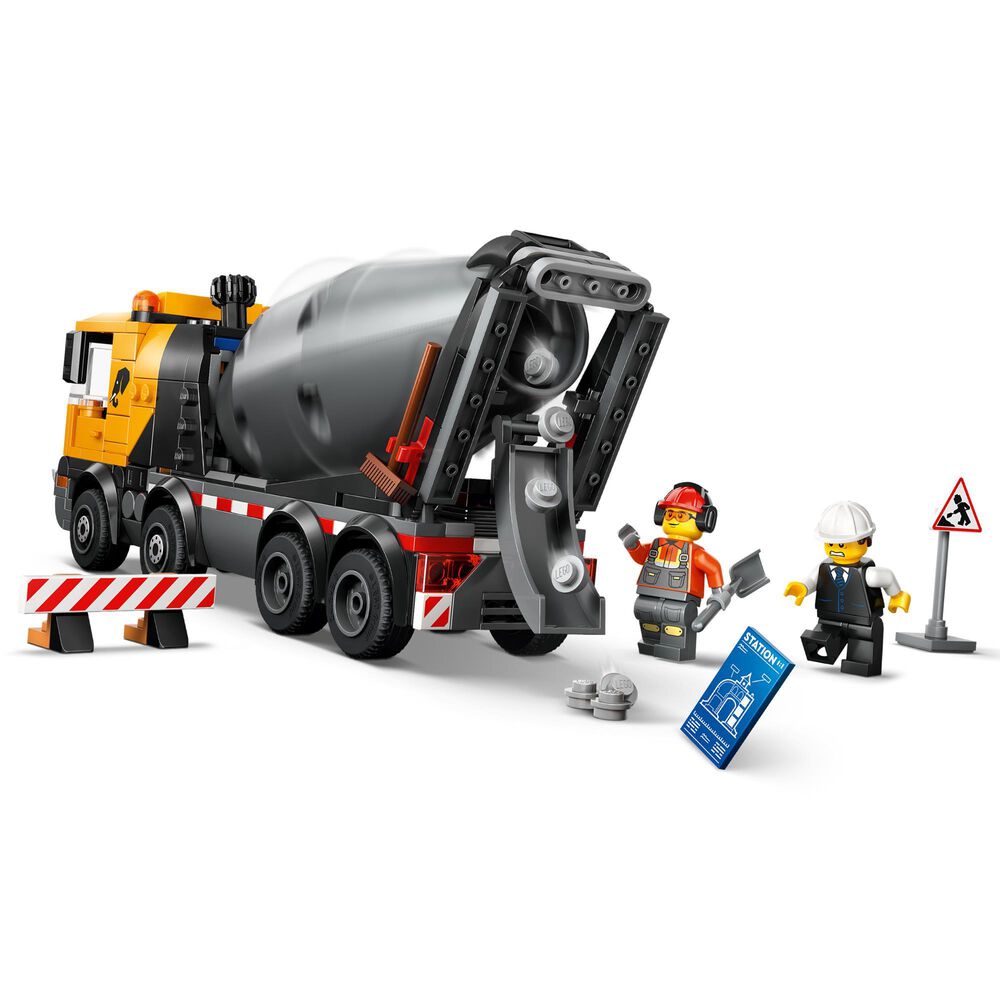 LEGO City Cement Mixer Building Set, , large