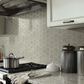 Shaw Geoscape Hexagon Taupe 11.22" x 10.43" Ceramic Mosaic Sheet, , large