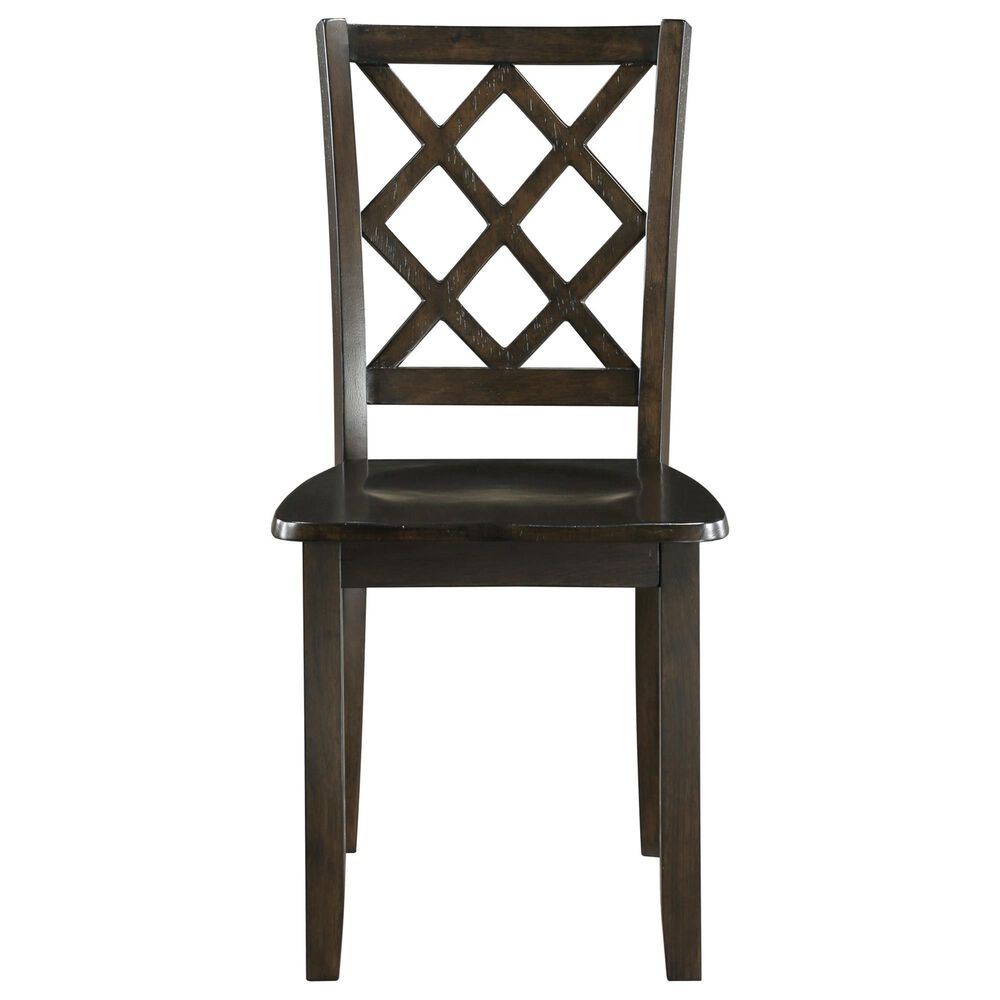 New Heritage Design Trellis 5 Piece Dining Set in Brwon, , large