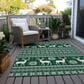 Dalyn Rug Company Wonderland WN28 5" x 7"6" Green Indoor/Outdoor Area Rug, , large