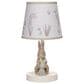 Lambs & Ivy Signature Bunny Hop Table Lamp in Taupe and Silver Gray, , large