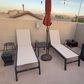 HOMLUX 3-Piece Patio Chaise Lounge Set with Wheels in Beige, , large