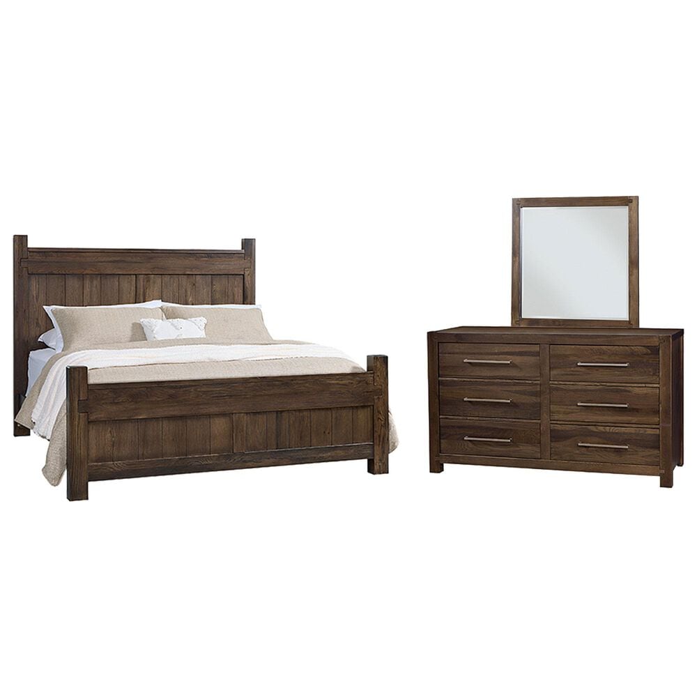 Viceray Collections Joinery 3-Piece Queen Bedroom Set in Espresso Oak, , large
