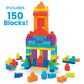 Barbie Bigger Blocks Building Set with Storage Bag for Toddler in Multicolor, , large
