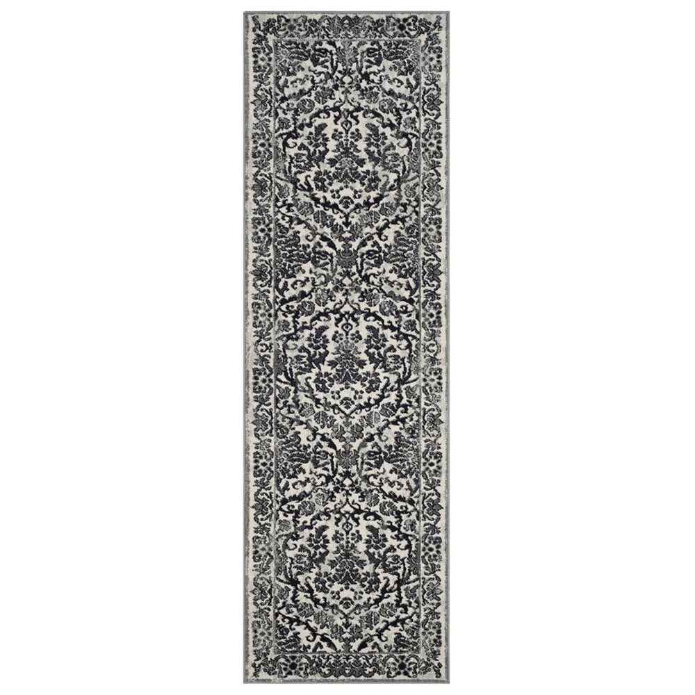 Safavieh Evoke EVK242D-27 2&#39;2&quot; x 7&#39; Ivory/Grey Runner, , large