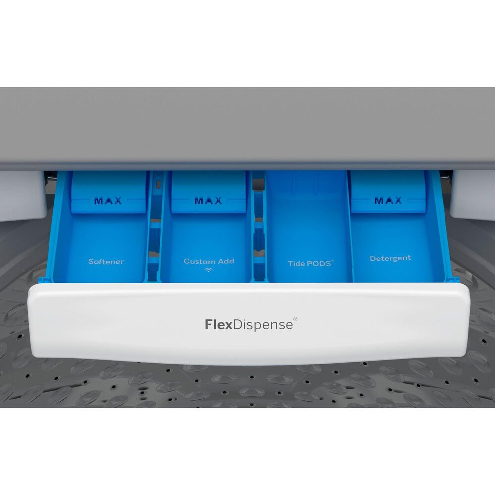 GE Profile 5 Cu. Ft. Top Load Washer with Impeller in White Shop NFM