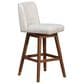 Blue River Basila Swivel Barstool in Beige, , large