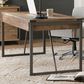 Hooker Furniture Writing Desk in Medium Wood and Gray, , large
