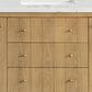 James Martin Vanities Hudson 60" Single Bathroom Vanity in Light Natural Oak with 3 cm Ethereal Noctis Quartz Top and Rectangular Sink, , large