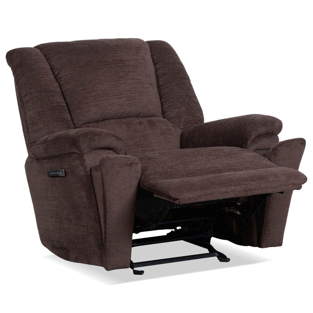 Flexsteel Plush Power Gliding Recliner with Power Headrest and Lumbar in Buffalo, , large