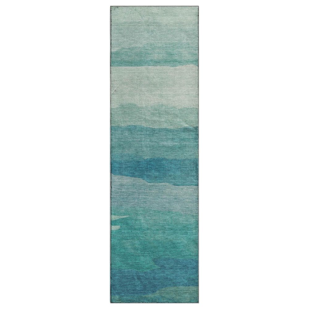 Dalyn Rug Company Pacifica PA9 2"3" x 7"6" Turquoise Runner, , large