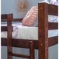 Linon Home Decor Levi Twin Over Twin Bunk Bed in Espresso, , large