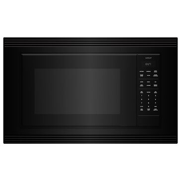 Wolf E Series 27" Microwave Trim Kit in Black, , large